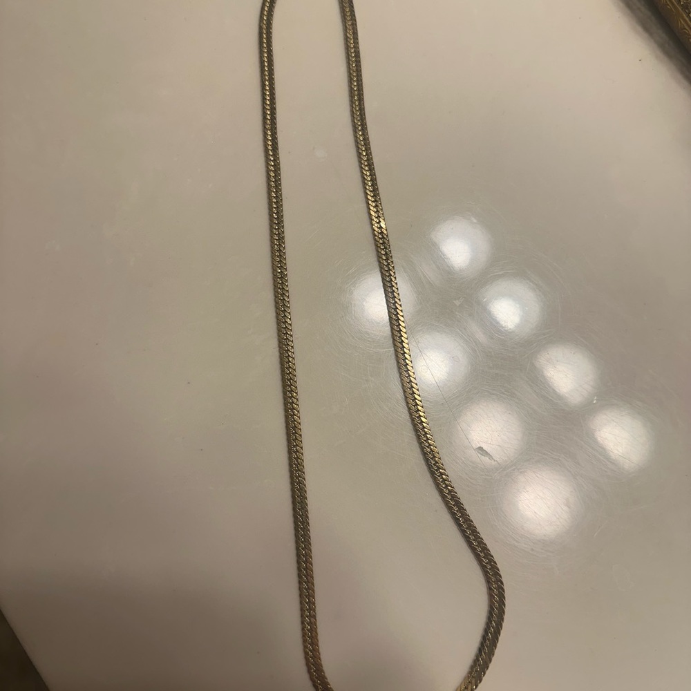 Source Unknown Gold Chain Necklace - image 1